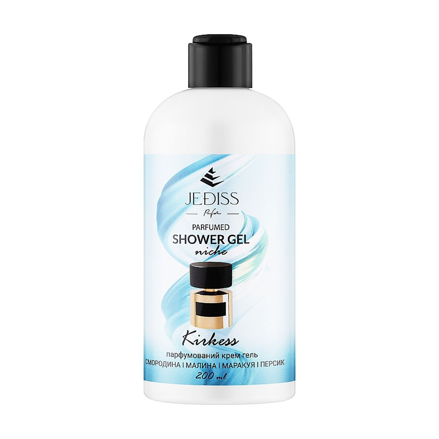Парфумований крем-гель для душу Jediss Kirkess Parfumed Shower Gel унісекс, 200 мл